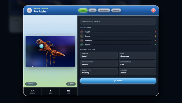 Creature Sim Screenshot