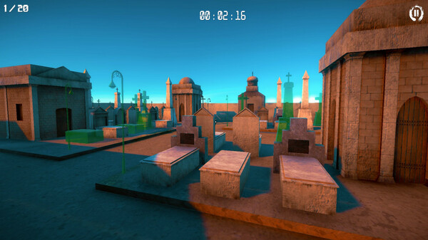 3D PUZZLE - Colonial Graveyard screenshot 2
