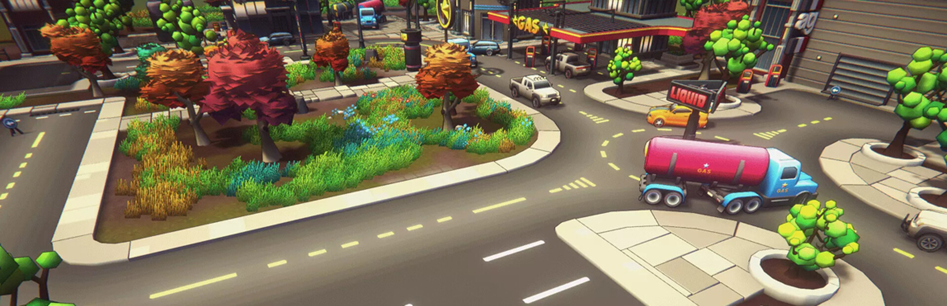 3D PUZZLE - Gas Station