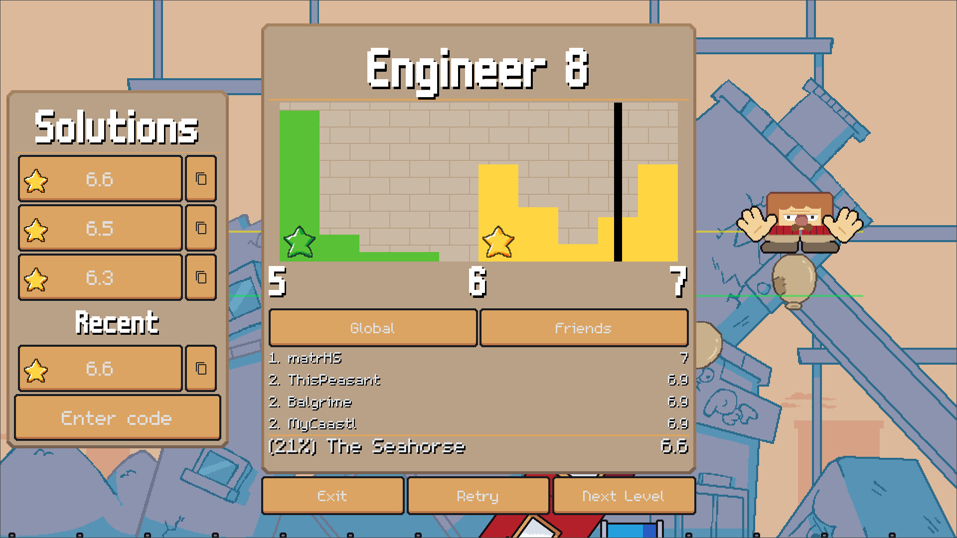 #4. Blueprint Bob (Steam) 由: C Horse Games