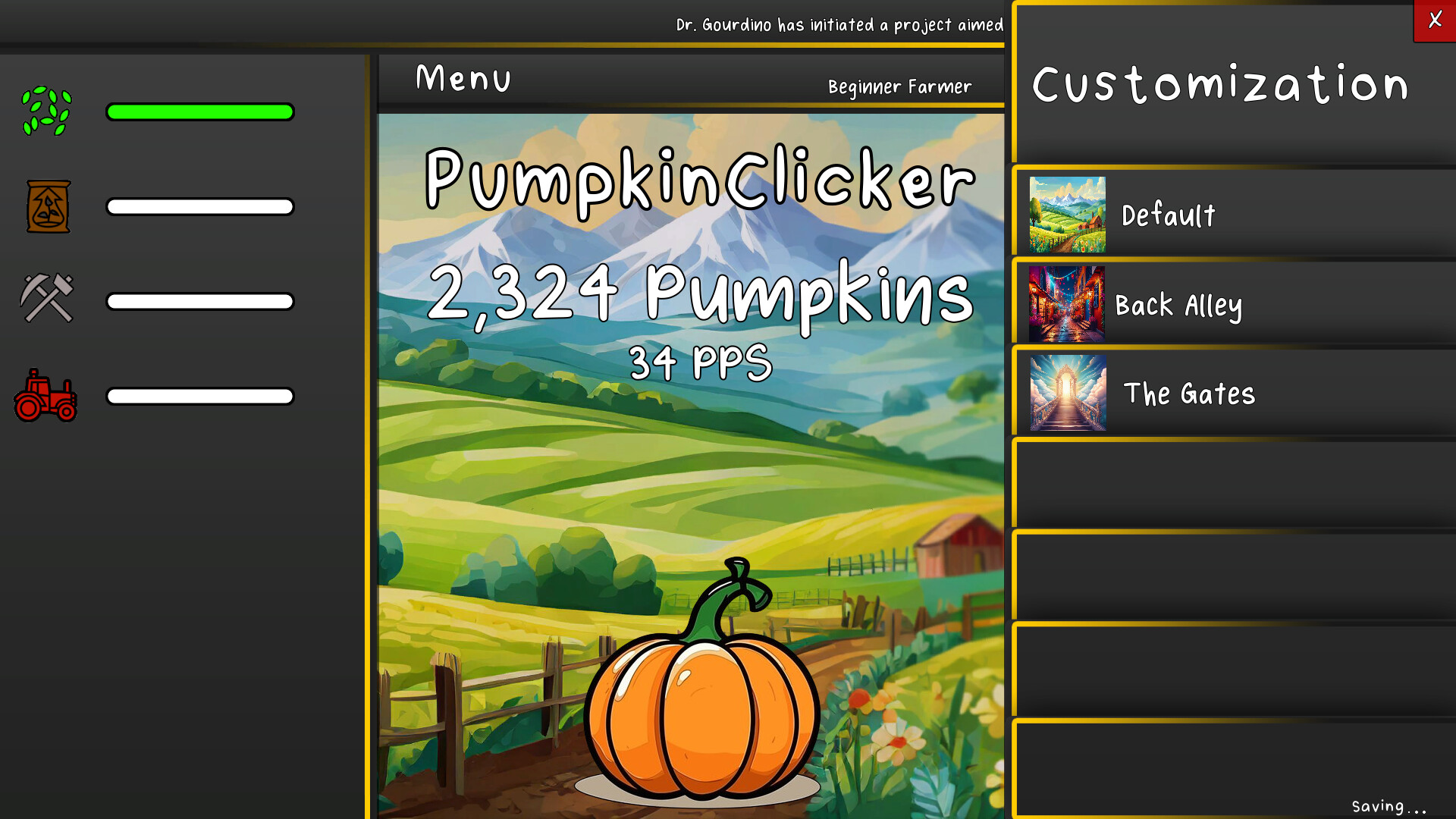 Pumpkin Clicker Featured Screenshot #1