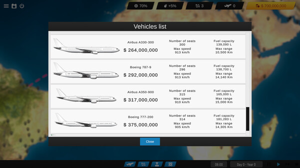 Super Airline Tycoon screenshot 3