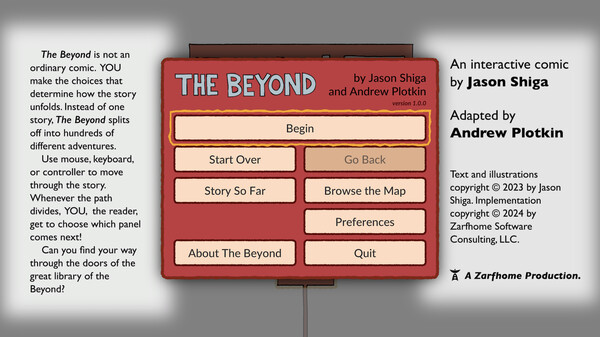 The Beyond: An Interactive Comic Book screenshot 6