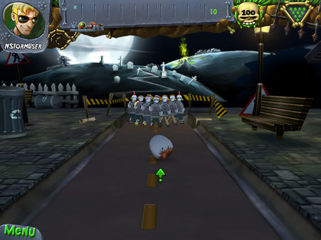 Screenshot z Zombie Bowl-O-Rama