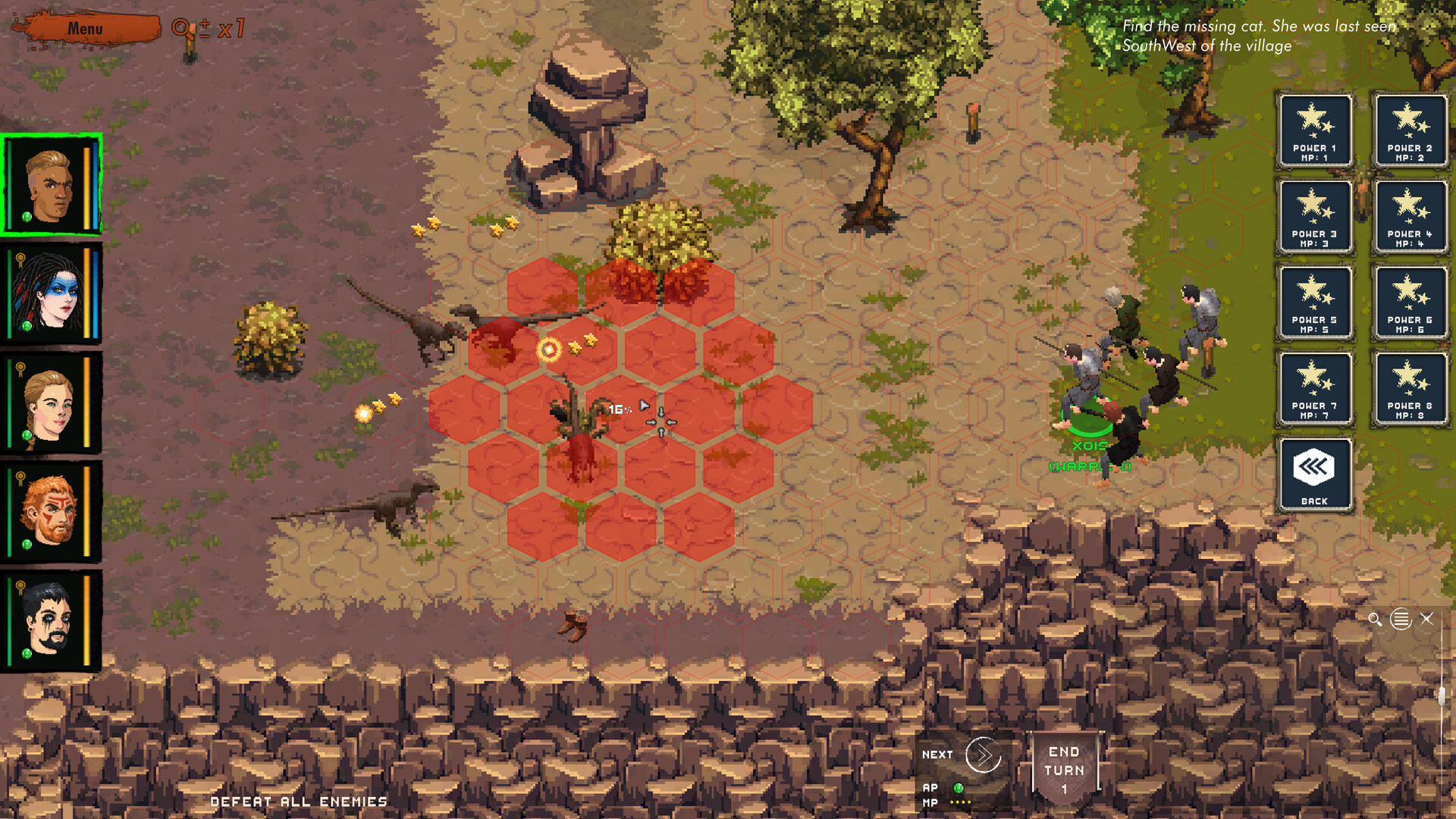 Scourge of the Reptiles screenshot 3