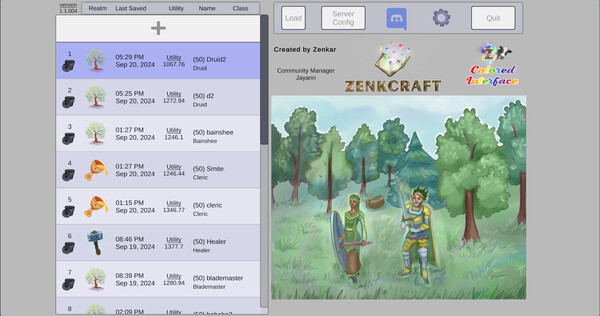 Zenkcraft - Colored Interface
