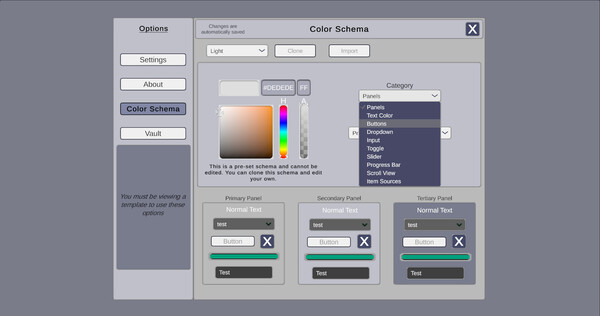 Zenkcraft - Colored Interface