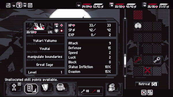 Touhou Infinite Nocturne Demo