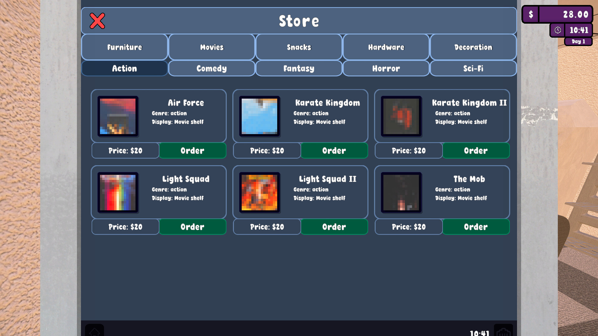 Rental Store Simulator screenshot #5