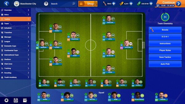 Soccer Manager 2025 screenshot 2