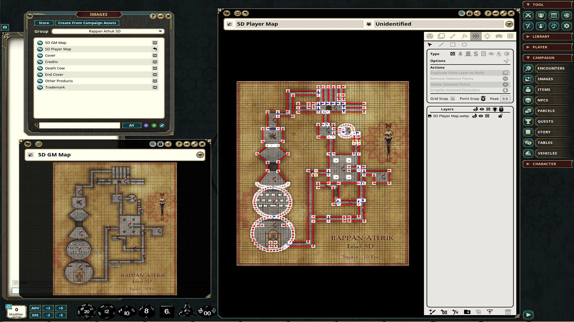 Fantasy Grounds - Rappan Athuk - Level 5Dのスクリーンショット 1