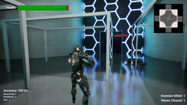 Скриншот 1 из игры Aim Trainer Gauntlet