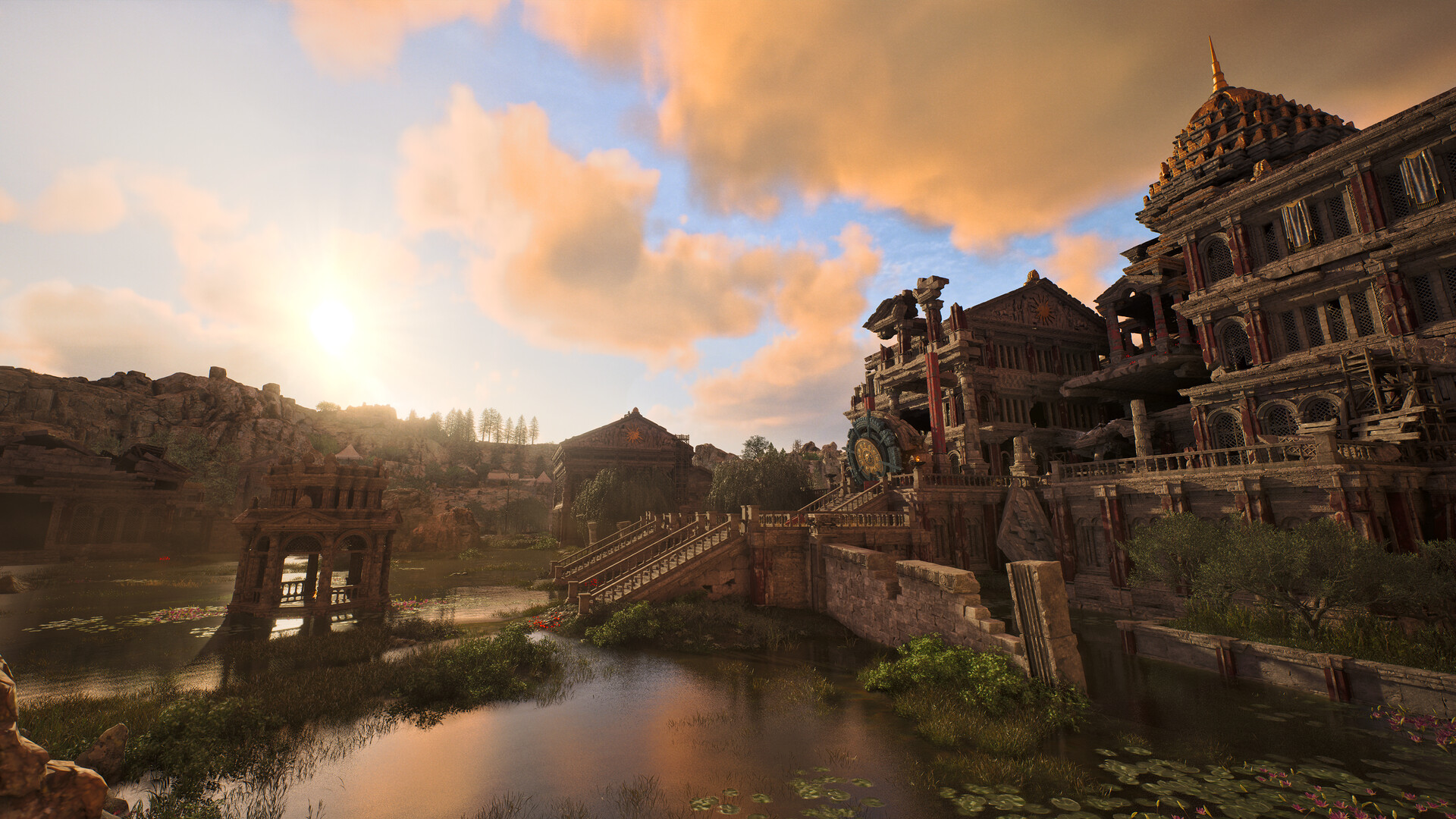 Action combat in ArcheAge Chronicles with skill effects against enemies in Auroria