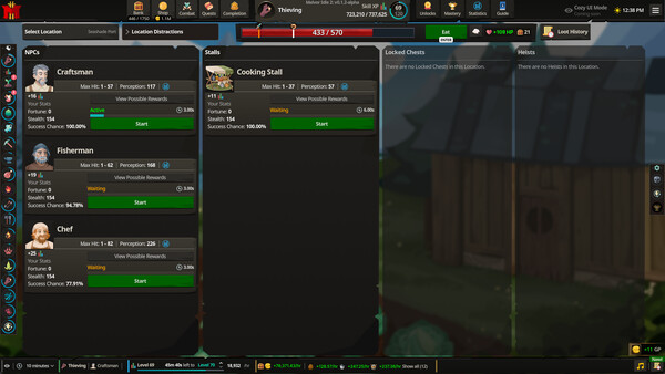Melvor Idle 2 quests screenshot