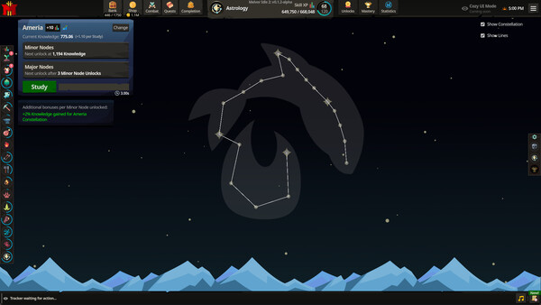 Melvor Idle 2 skills screenshot