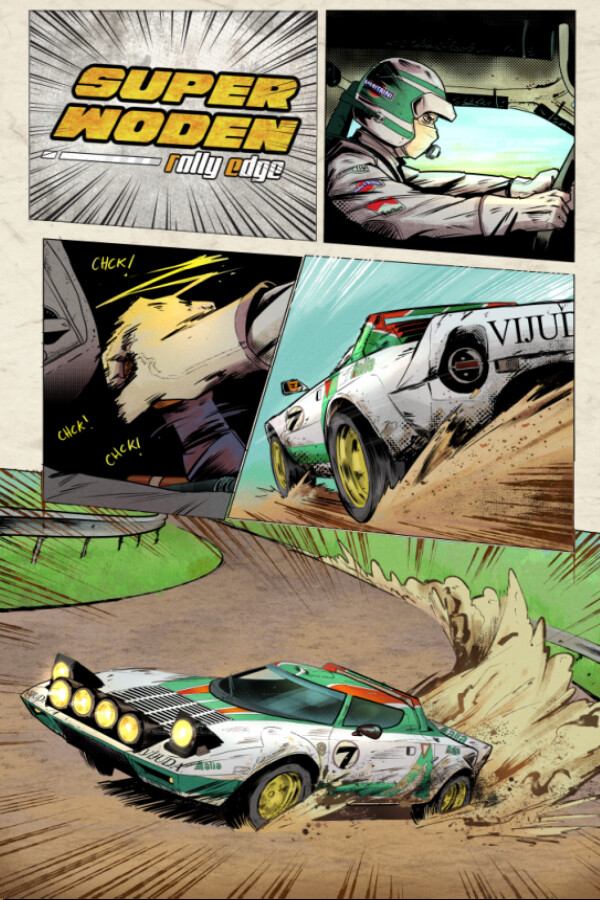 Capa de Super Woden: Rally Edge