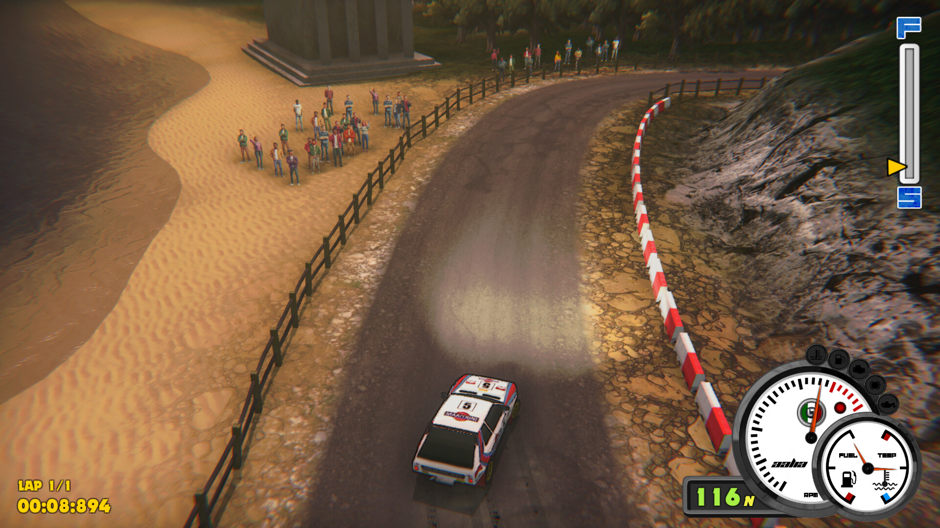 Super Woden: Rally Edge screenshot #6