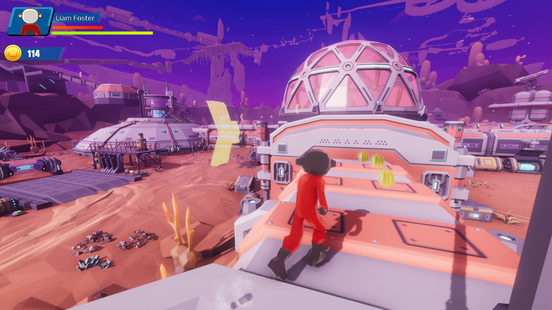 #2. Only Up To Space (Steam) 由: Mascot Bro Studio