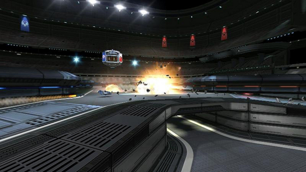 Screenshot z Metal Drift