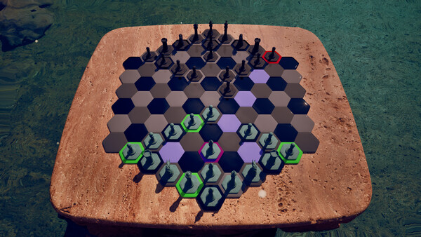 Screenshot of Hexachess