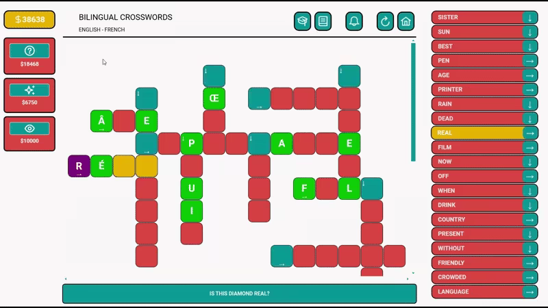 Bilingual Crosswords video 5
