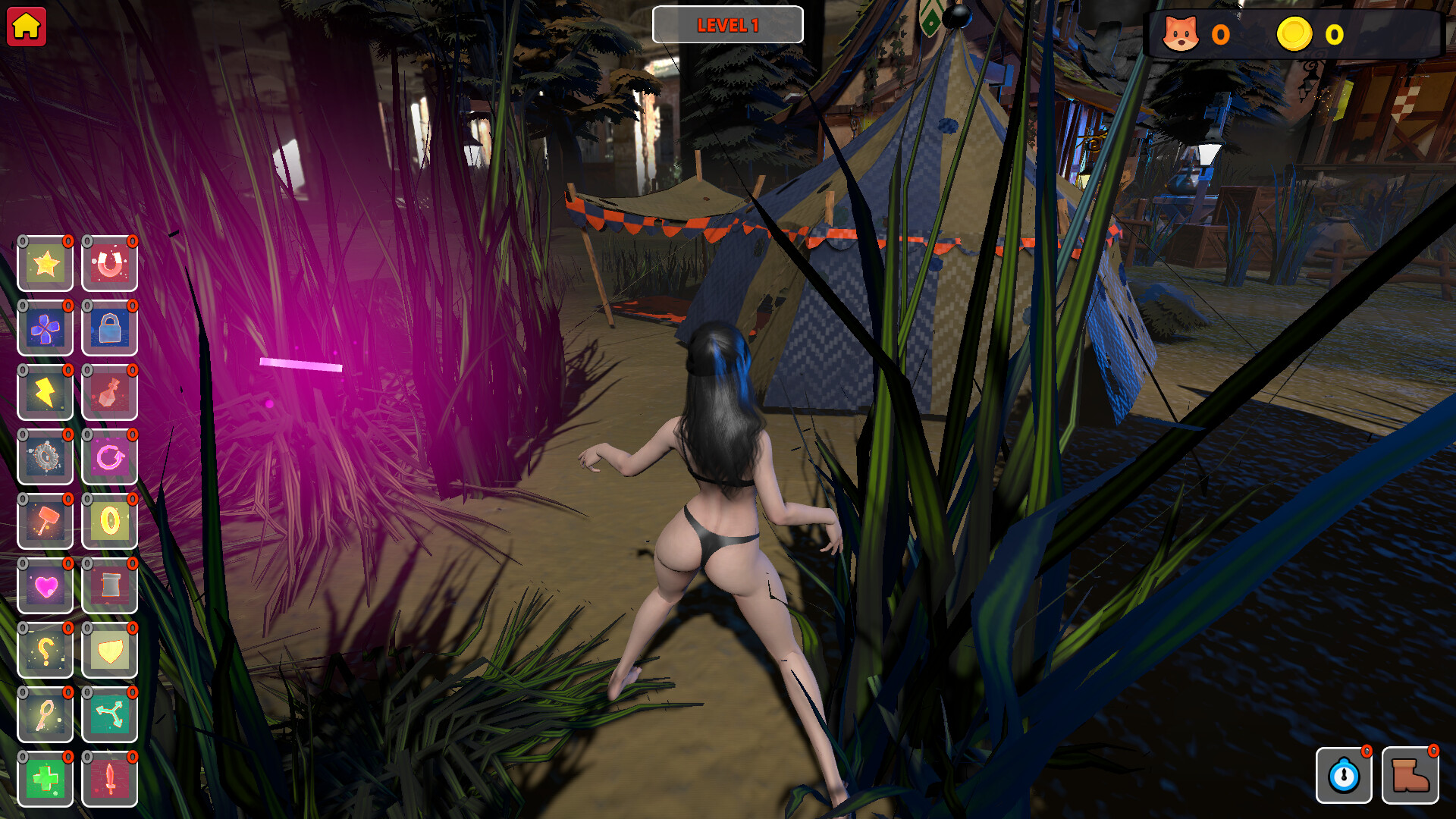 Sports Girl: Village screenshot 4