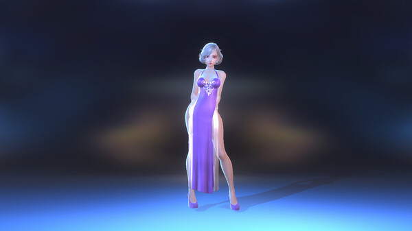 Angel Legion-DLC Cloud Dress (Purple)