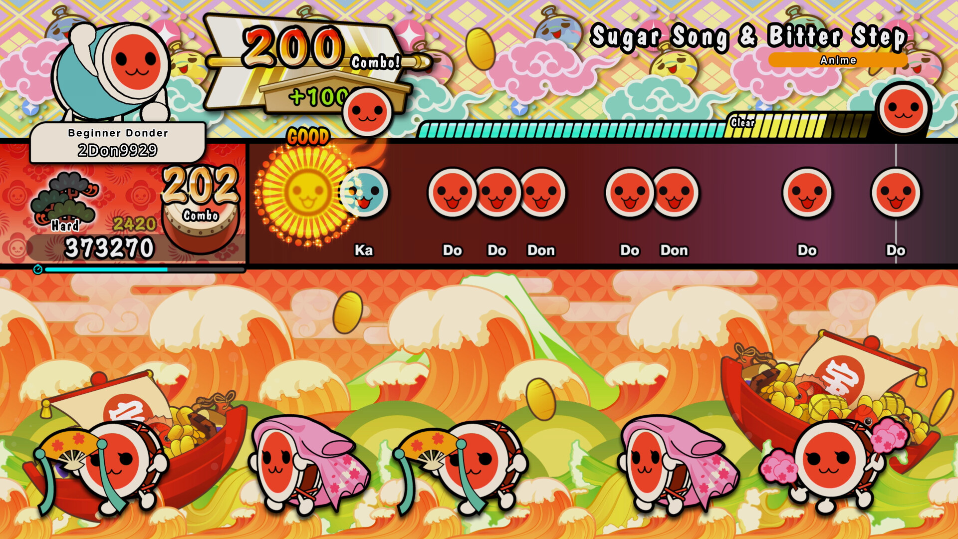 Taiko no Tatsujin: Rhythm Festival - Anime Pack Vol. 4 Featured Screenshot #1