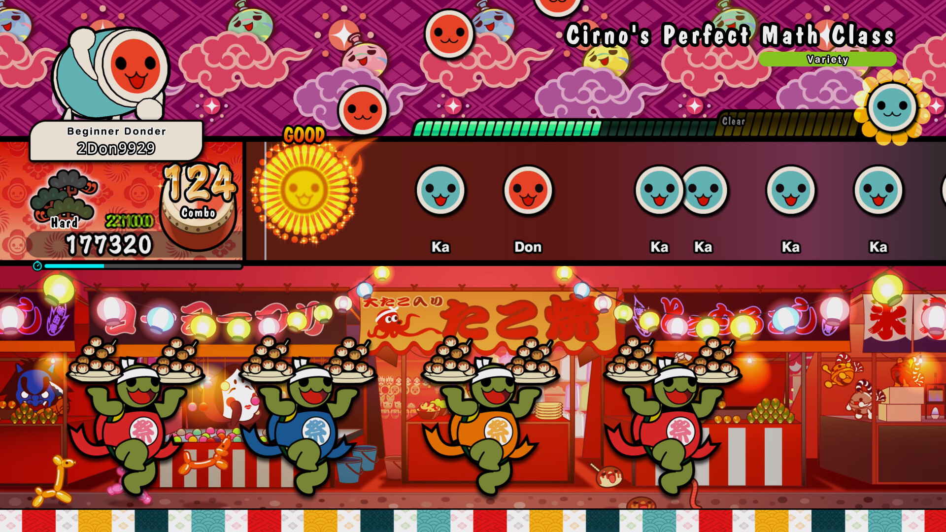 Taiko no Tatsujin: Rhythm Festival - Touhou Project Arrangements Pack Vol. 1 Featured Screenshot #1