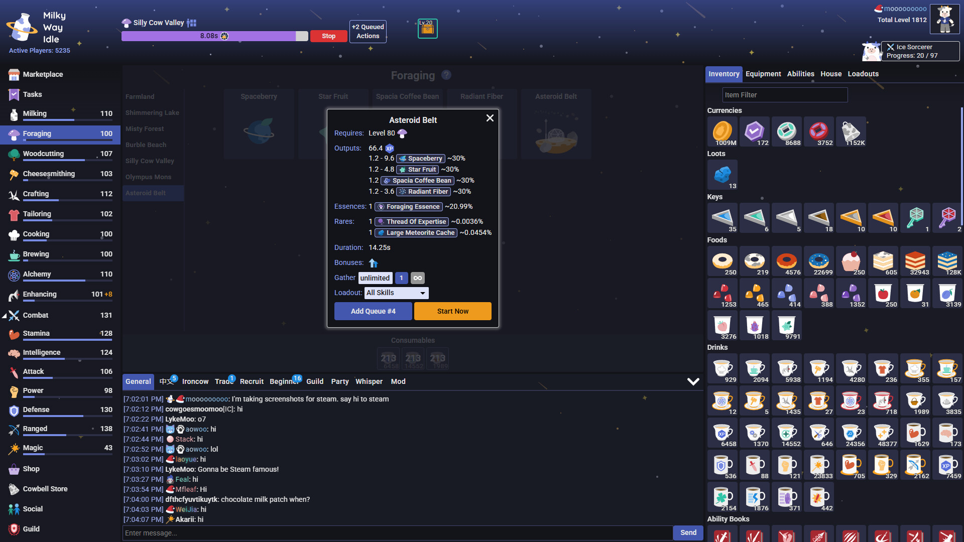 Milky Way Idle screenshot 2