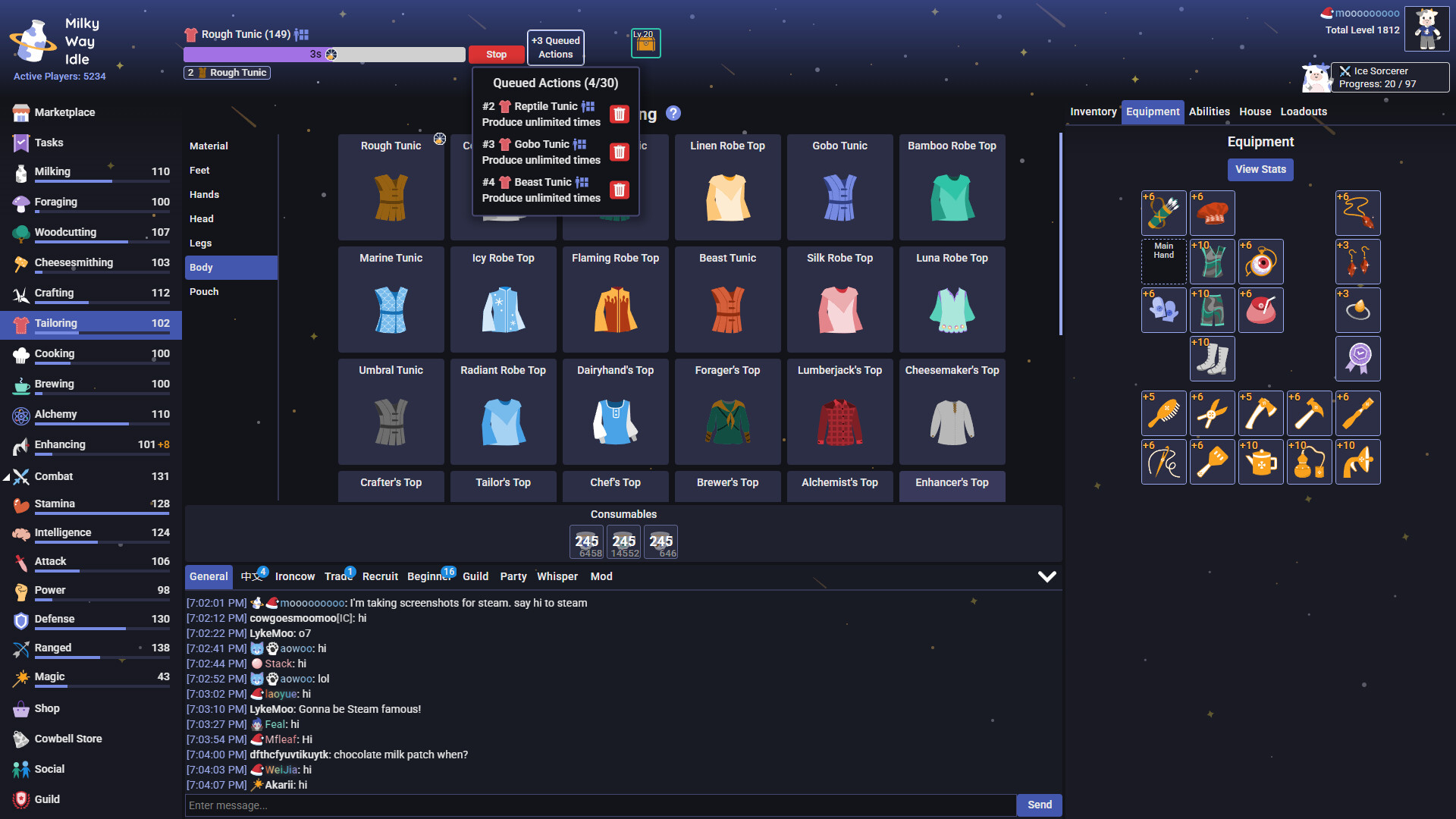 Milky Way Idle screenshot 3