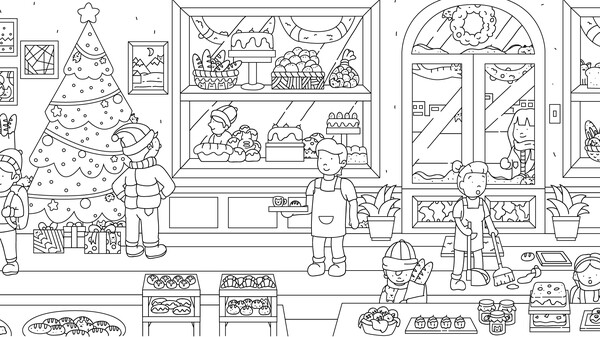 Cats Hidden in Christmas - More Merry Levels