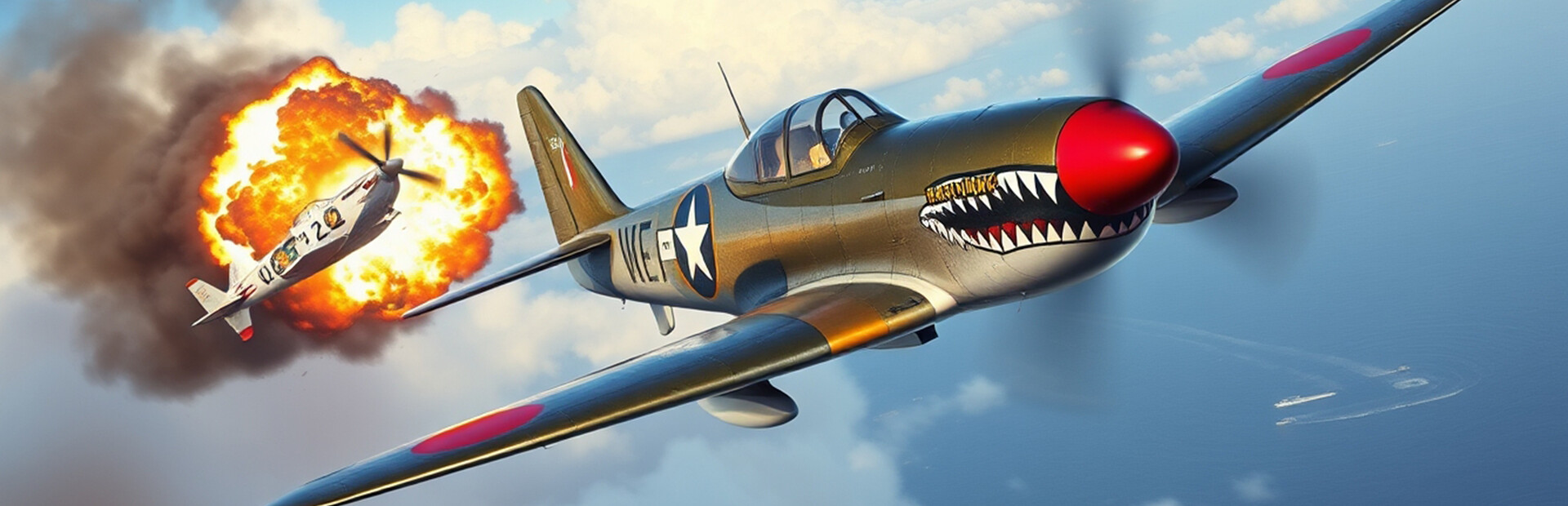 Sky Combat: WWII Warplane Races