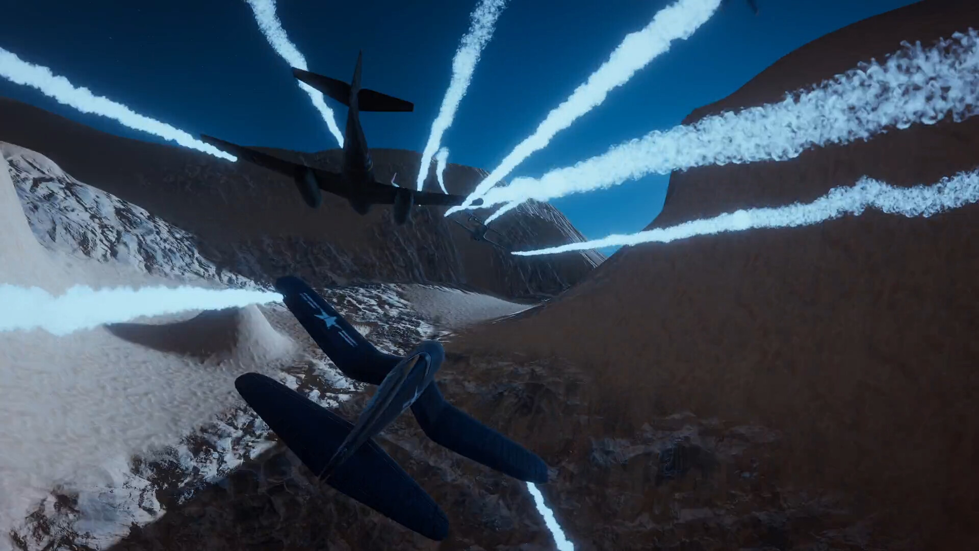 Sky Combat: WWII Warplane Races screenshot #7