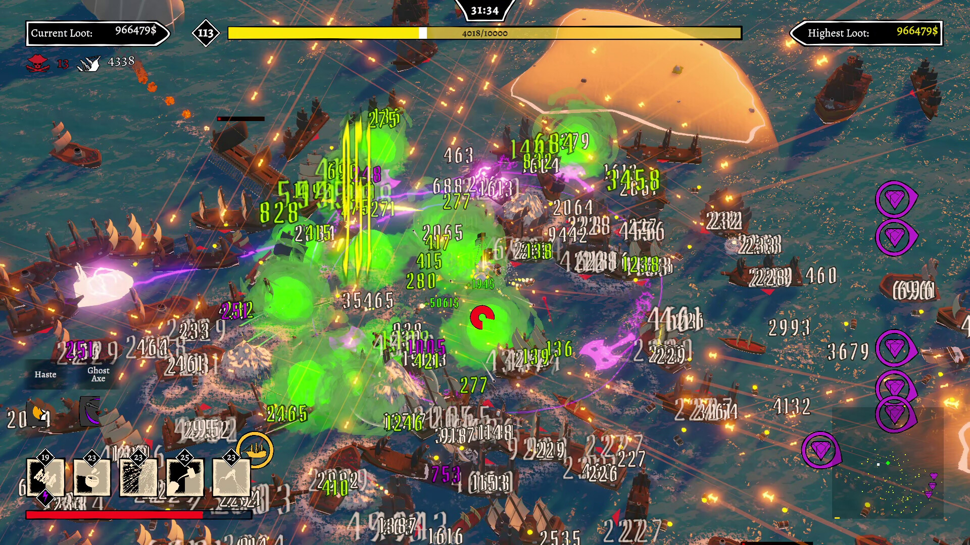 Ocean Survivors screenshot 1