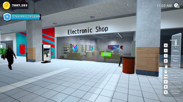 MALL MANAGER SIMULATOR DEMO