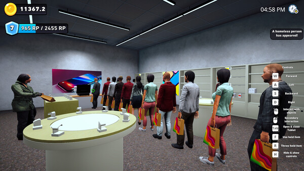 MALL MANAGER SIMULATOR DEMO