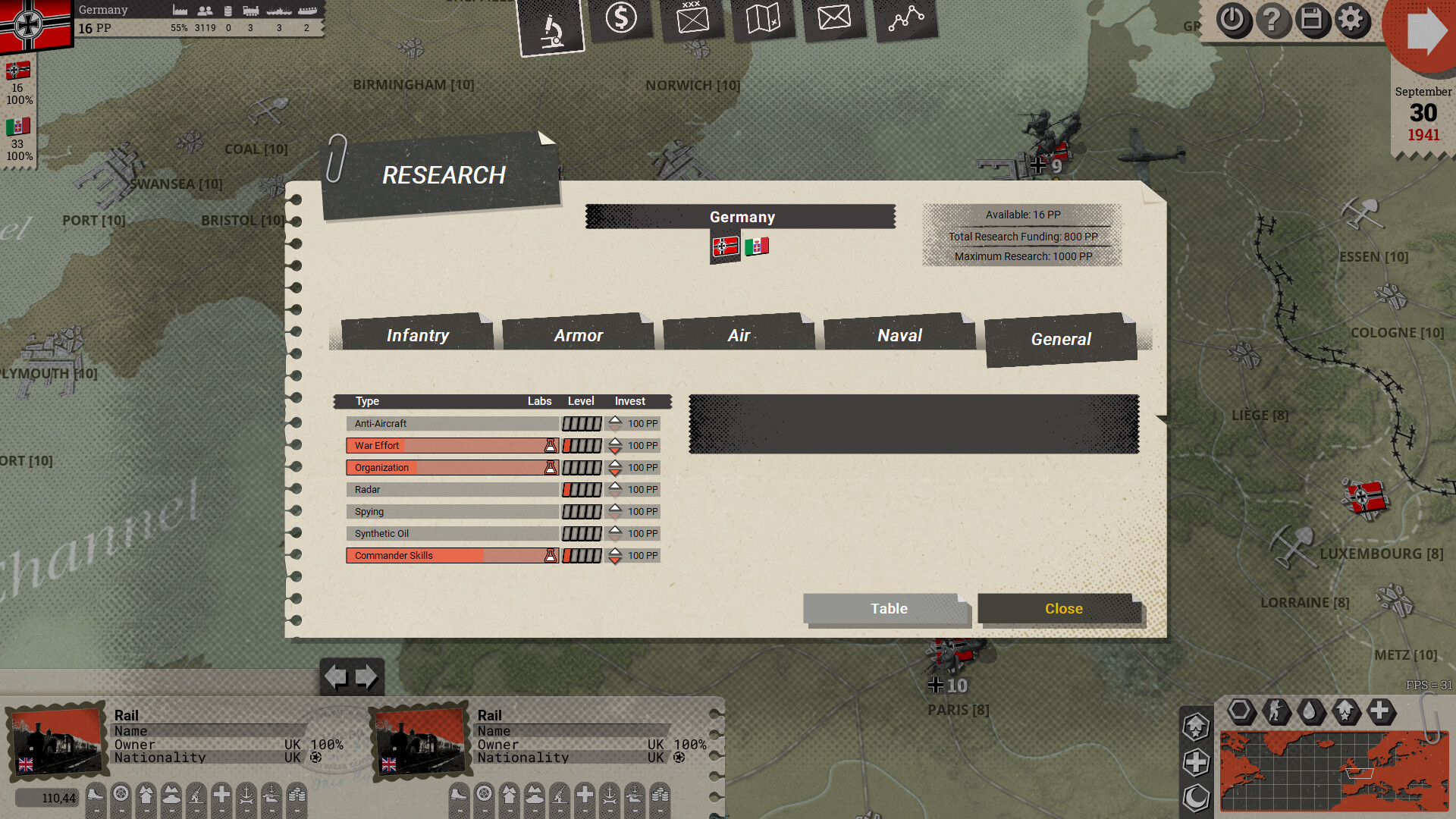 Commander: Europe at War screenshot #4