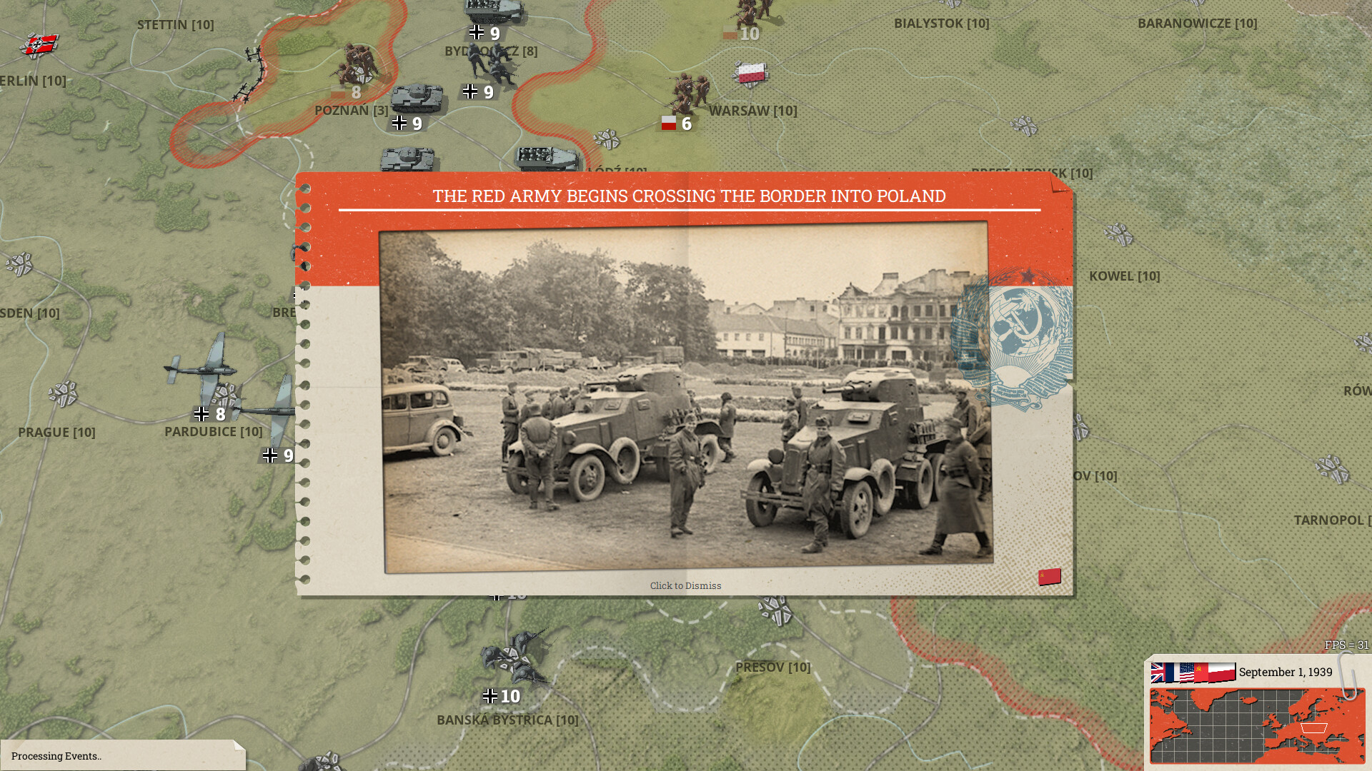 Commander: Europe at War screenshot #1