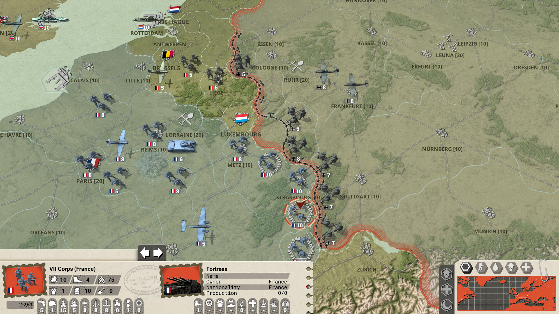 Commander: Europe at War screenshot #4