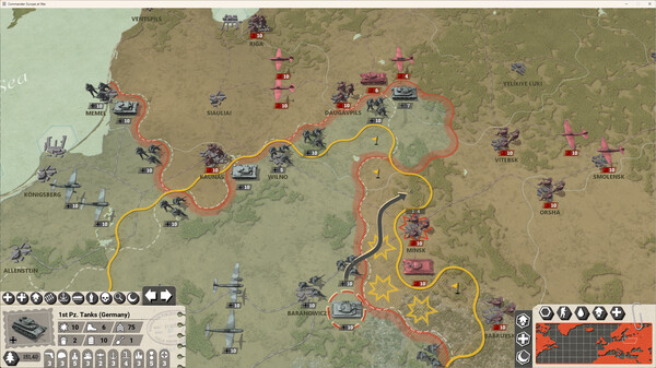 Скриншот из Commander: Europe at War