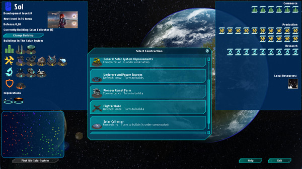 Screenshot 4 of Galactic Inheritors - final gameplay screenshot
