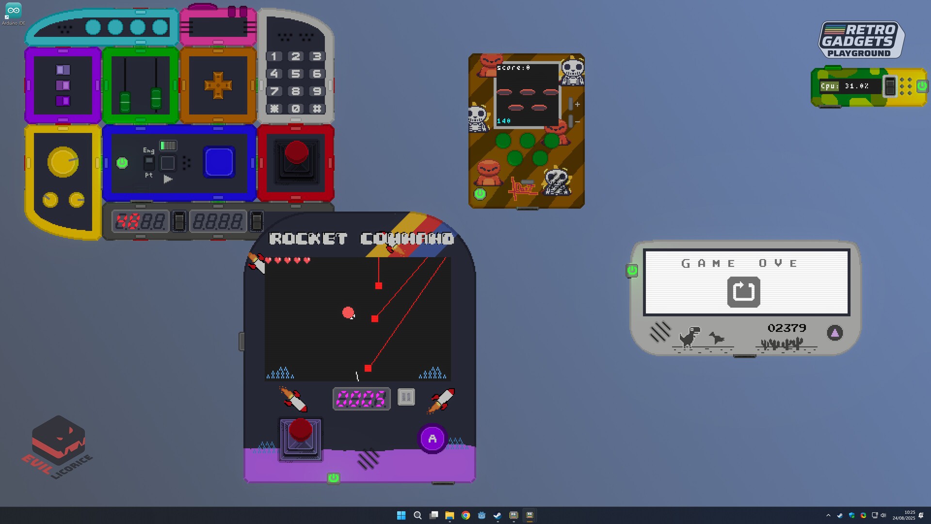 #4. Retro Gadgets Playground (Steam) بواسطة: Licorice ehf