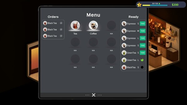 Скриншот из Coffee Please