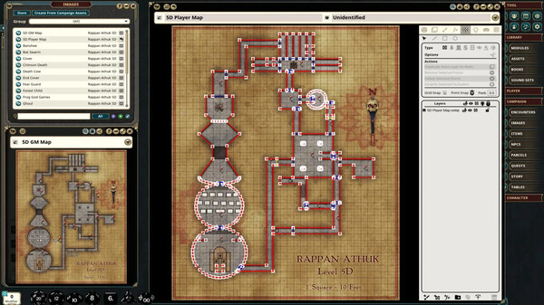 Fantasy Grounds - Rappan Athuk: Level 5D