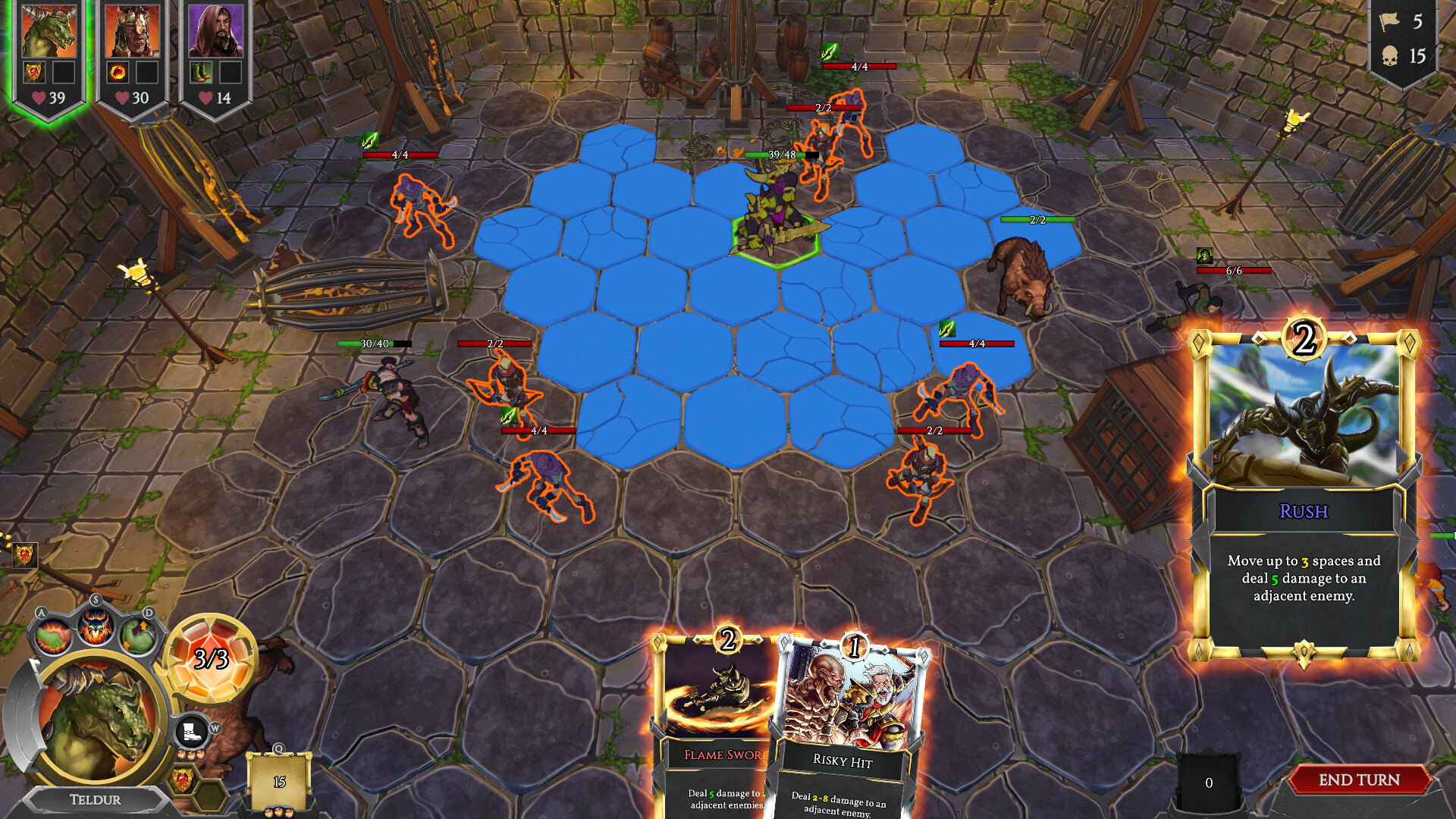 Скриншот игры Heroes of Magic and Steel - 7