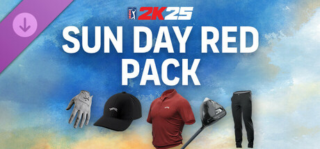 PGA TOUR 2K25 Sun Day Red Pack banner image