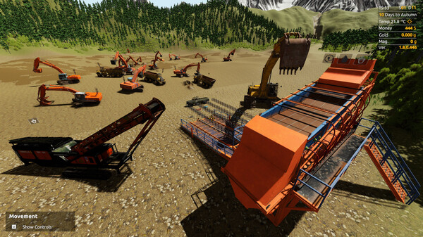 Скриншот из Gold Mining Simulator - Orange Beast