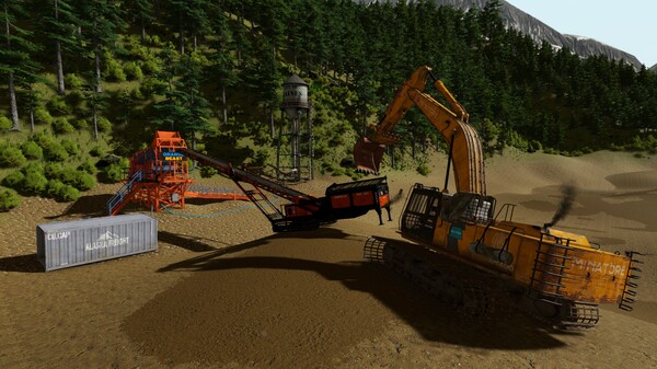 Screenshot z Gold Mining Simulator - Orange Beast