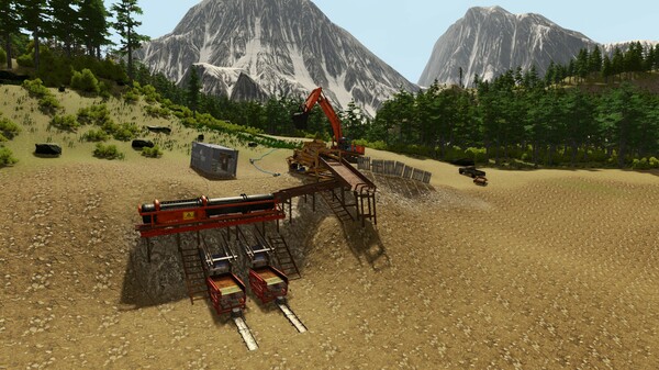 Скриншот из Gold Mining Simulator - Orange Beast